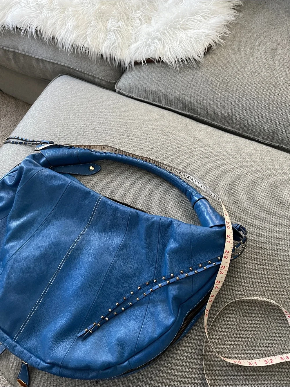ORYANY Leather Hobo Bag